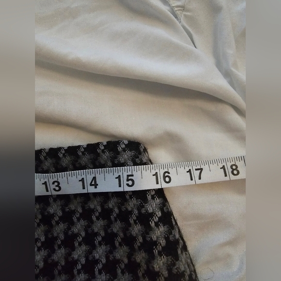 Brooks Brothers Wool Blend Petite Houndstooth Pencil Skirt 10P - Picture 8 of 9